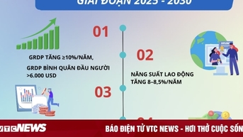 Infographic: Đại hội Đảng bộ Cà Mau đề ra 22 chỉ tiêu then chốt 2026 - 2030