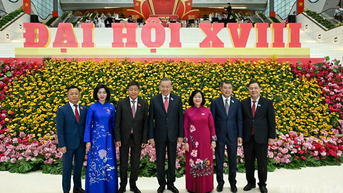 [Ảnh] Tổng Bí thư Tô Lâm dự Đại hội Đảng bộ thành phố Hà Nội lần thứ 18, nhiệm kỳ 2025-2030