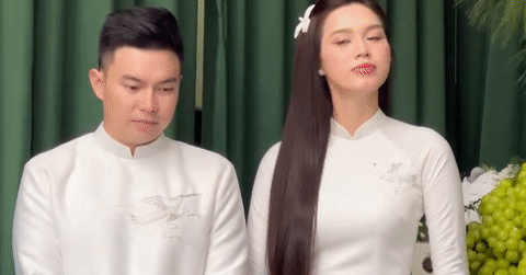 Cận cảnh buổi ăn hỏi của hoa hậu Đỗ Thị Hà và doanh nhân Nguyễn Viết Vương