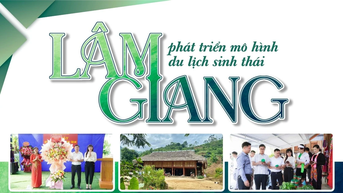 Lam Giang បង្កើតគំរូទេសចរណ៍ធម្មជាតិ