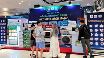 Bộ Công Thương tổ chức các gian hàng Xanh, lan tỏa ý thức tiết kiệm năng lượng