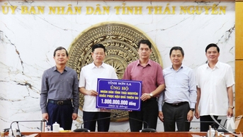 ខេត្ត Son La គាំទ្រ ថៃ ង្វៀន យកឈ្នះលើផលវិបាកនៃព្យុះលេខ ១១