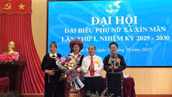 Đại hội đại biểu Phụ nữ xã Xín Mần lần thứ I, nhiệm kỳ 2025-2030
