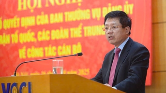Thứ trưởng Bộ Tài chính Hồ Sỹ Hùng được điều động, chỉ định làm Bí thư Đảng ủy VCCI