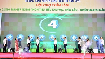 ការបើកពិព័រណ៍ផលិតផលឧស្សាហកម្មជនបទធម្មតានៅតំបន់ភាគខាងជើង - Tuyen Quang ឆ្នាំ 2025