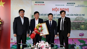 ប្រកាស​ពី​សញ្ញា​សម្គាល់​ភូមិសាស្ត្រ "Lam Dong" សម្រាប់​ផលិតផល​កាហ្វេ