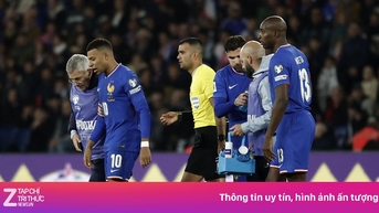 Mbappe tái phát chấn thương