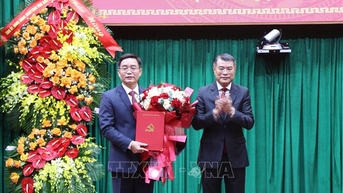Đồng chí Nguyễn Đình Trung được chỉ định giữ chức Bí thư Thành ủy Huế