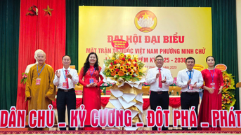 Đại hội đại biểu Mặt trận Tổ quốc Việt Nam phường Ninh Chử lần thứ I