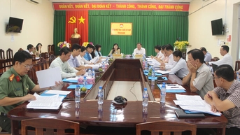 ត្រៀមរៀបចំមហាសន្និបាតគណៈប្រតិភូគណៈកម្មាធិការរណសិរ្សមាតុភូមិវៀតណាម អង្គការនយោបាយសង្គម និងអង្គការមហាជនខេត្ត An Giang