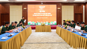 ប្លុកត្រាប់តាមលេខ 1 នៃបុគ្គលិកទូទៅសង្ខេបអំពីចលនាត្រាប់តាមឆ្នាំ 2025 ដើម្បីជ័យជំនះ