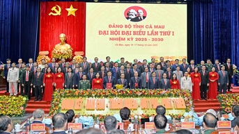 សមមិត្ត Nguyen Ho Hai កាន់តំណែងជាលេខាគណៈកម្មាធិការបក្សខេត្ត Ca Mau អាណត្តិទី 1 ឆ្នាំ 2025 - 2030