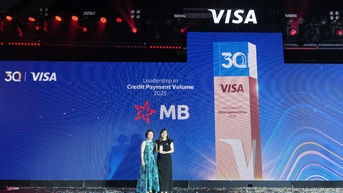 Ngân hàng MB nhận bốn giải thưởng danh giá từ Visa