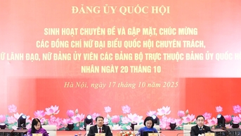 Đảng bộ Quốc hội sinh hoạt chuyên đề về chủ đề "Giữ gìn, phát huy bản sắc của trang phục các dân tộc Việt Nam"