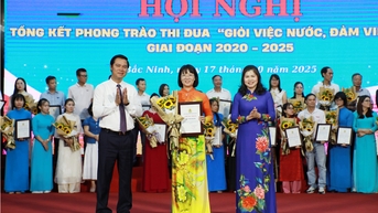 Bac Ninh៖ ផ្សព្វផ្សាយ​ចលនា​ត្រាប់​តាម "ល្អ​ក្នុង​កិច្ចការ​សាធារណៈ ពូកែ​កិច្ចការ​ផ្ទះ"