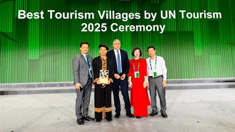 Thôn Lô Lô Chải, tỉnh Tuyên Quang được vinh danh “Làng du lịch tốt nhất thế giới năm 2025”