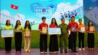 Tổ chức cuộc thi "Trường học không ma túy năm 2025"