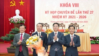 Phó Bí thư Thành ủy Phan Thiên Định được bầu giữ chức Chủ tịch UBND thành phố Huế