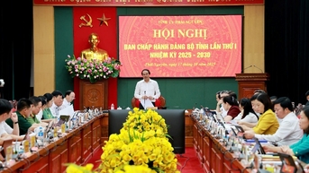 Hội nghị Ban Thường vụ Tỉnh ủy và Ban Chấp hành Đảng bộ tỉnh: Cho ý kiến vào nhiều nội dung quan trọng