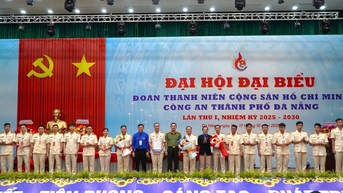 Tuổi trẻ Công an Đà Nẵng tiên phong góp phần vì bình yên thành phố đáng sống