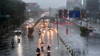 ទីក្រុង Da Nang ព្រមានពីភ្លៀងធ្លាក់ខ្លាំង និងទឹកជំនន់នៅកន្លែងជាច្រើន។