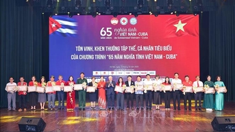615 ពាន់លានដុងដើម្បីចែករំលែកការលំបាកជាមួយប្រជាជនគុយបា