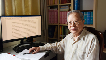 86歳になっても毎日懸命に働いている