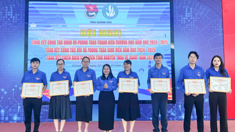 Tổng kết công tác đoàn, hội trong thanh niên trường học, sinh viên năm học 2024 - 2025
