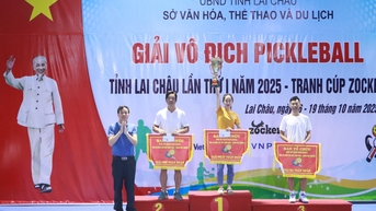 ពិធីបិទការប្រកួតជ្រើសរើសជើងឯកខេត្ត Lai Chau លើកទី 1 ឆ្នាំ 2025 - ការប្រកួត ZOCKER Cup