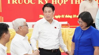 Chủ tịch nước Lương Cường: TP.HCM phải đi trước, đi đầu trong giai đoạn phát triển mới