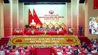 Quyết tâm xây dựng quê hương Hà Tĩnh ngày càng giàu mạnh, văn minh