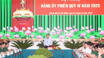 Ông Trần Lưu Quang giữ chức Bí thư Đảng ủy Quân sự TP.HCM