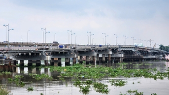 ទីក្រុងហូជីមិញ៖ ស្ពាន Binh Trieu 1 ត្រូវបានសាងសង់រួចរាល់ កម្ពស់ 1.1m ហើយនឹងបើកឱ្យធ្វើចរាចរនៅចុងខែវិច្ឆិកា។