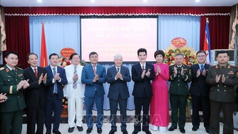 ពិធីទទួលបដិសណ្ឋារកិច្ចក្នុងឱកាសខួបលើកទី ៨០ នៃការបង្កើតគណបក្សពលករកូរ៉េ