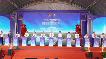 សម្ពោធគម្រោងតំបន់ទីក្រុងចំនួន 3 ដែលមានទឹកប្រាក់ជាង 38 ពាន់ពាន់លានដុង