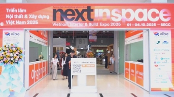VIBE 2025 thu hút 550 gian hàng ngành kiến trúc – nội thất – xây dựng