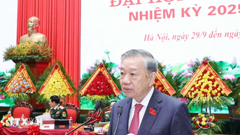 Tổng Bí thư Tô Lâm dự Bế mạc Đại hội Đảng bộ Quân đội lần thứ XII