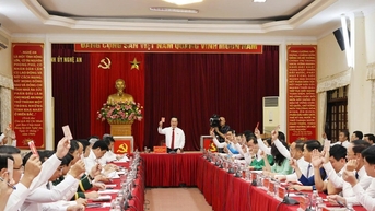 Ông Nguyễn Đức Trung tái đắc cử Bí thư Tỉnh ủy Nghệ An, nhiệm kỳ 2025-2030