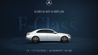 Mercedes-Benz E-Class ជំនាន់ថ្មី ត្រៀមនឹងចេញលក់នៅប្រទេសវៀតណាម