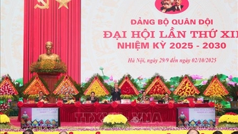 អគ្គលេខាធិកា To Lam ចូលរួមពិធីបិទមហាសន្និបាតបក្សយោធាលើកទី ១២ អាណត្តិ ២០២៥ - ២០៣០