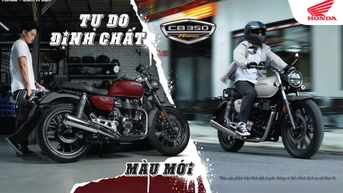 ហុងដា វៀតណាម បង្ហាញម៉ូដែល CB350 H'ness ជាមួយនឹងពណ៌ថ្មី។