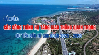 (Infographic) Các công trình hạ tầng giao thông quan trọng, ưu tiên đầu tư giai đoạn 2025 - 2030