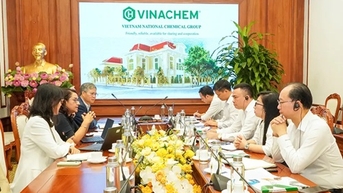 Tập đoàn Hóa chất trao đổi cơ hội hợp tác với Ngân hàng Thế giới