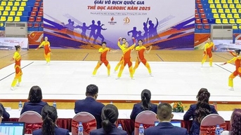 Giải vô địch quốc gia Thể dục Aerobic: Hướng tới SEA Games 33 với kỳ vọng mới