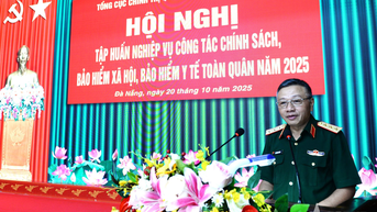 Thượng tướng Lê Quang Minh chủ trì tập huấn nghiệp vụ công tác chính sách, bảo hiểm xã hội, bảo hiểm y tế toàn quân