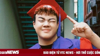 Á khoa khiến cả hội trường đứng hình vì màn 'ngã rồi thả tim' ở lễ tốt nghiệp