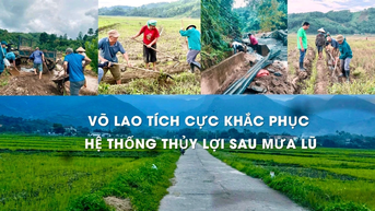 វ៉ូ ឡាវ ជួសជុលប្រព័ន្ធធារាសាស្ត្រយ៉ាងសកម្ម បន្ទាប់ពីទឹកជំនន់