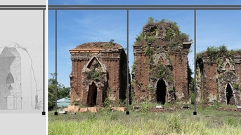 ការ​ព្រួយ​បារម្ភ​អំពី​ការ​ស្ដារ​ប្រាង្គ​បុរាណ Nam Chien Dan