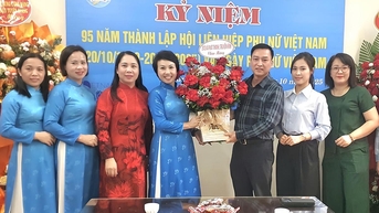 Báo và phát thanh, truyền hình Tuyên Quang chúc mừng kỷ niệm 95 năm Ngày thành lập Hội LHPN Việt Nam