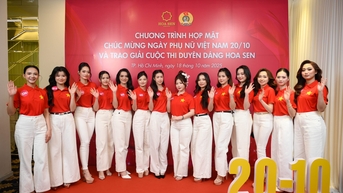 RỰC RỠ SẮC MÀU VÒNG CHUNG KẾT CUỘC THI DUYÊN DÁNG HOA SEN 2025 CỤM VĂN PHÒNG ĐẠI DIỆN